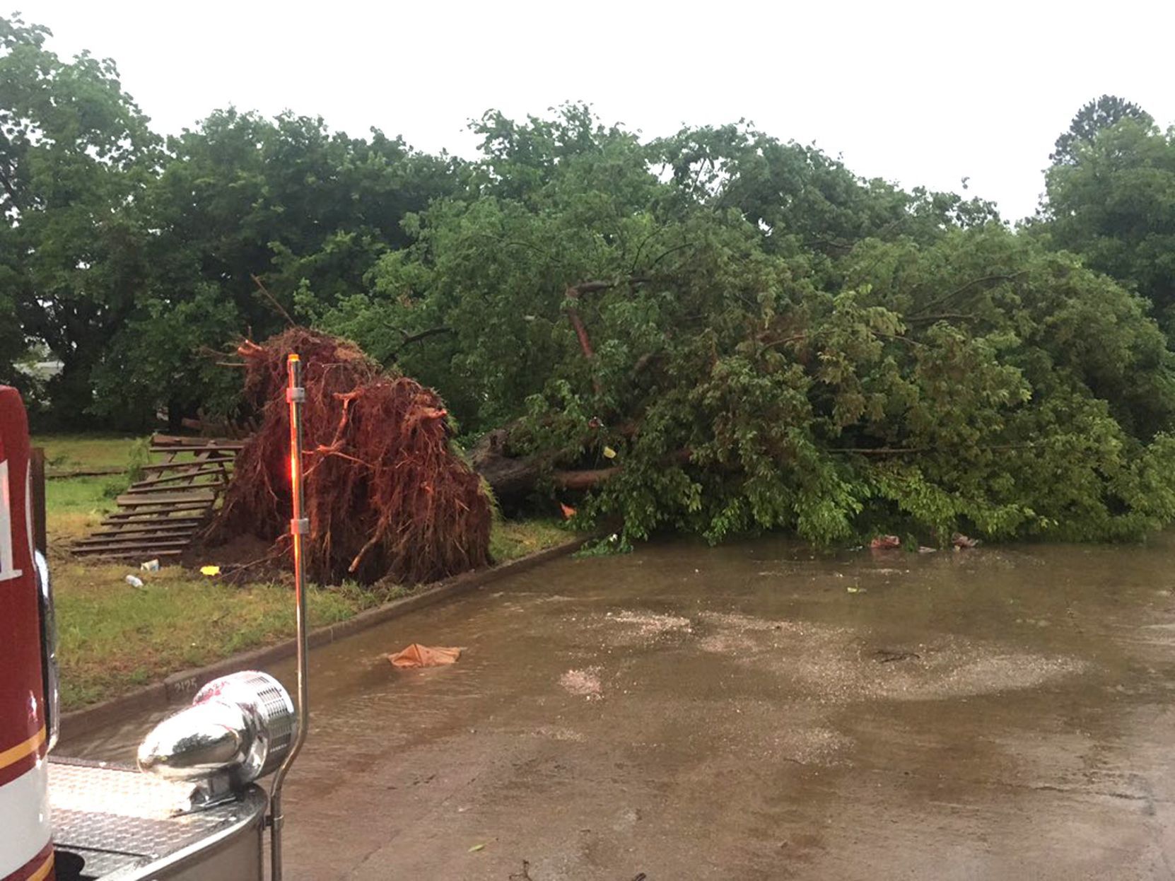 North Tulsa damage